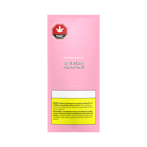 Sherbinskis Pink Sherbs Live Resin AIO Vape