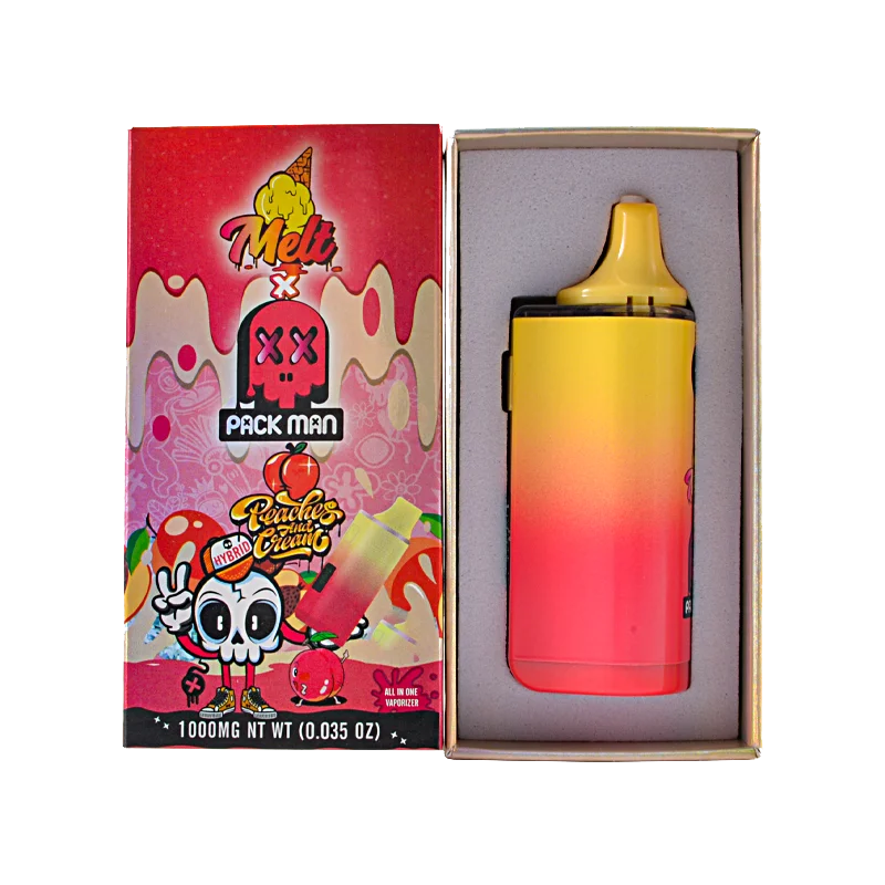Melt X Pack Man Liquid Diamond 1g Live Resin Vape