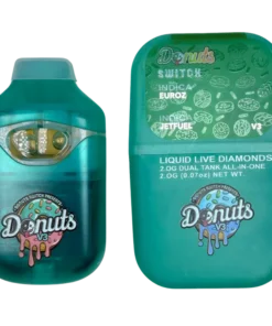 Donuts Liquid Live Diamonds 2g Vape Dual Tank